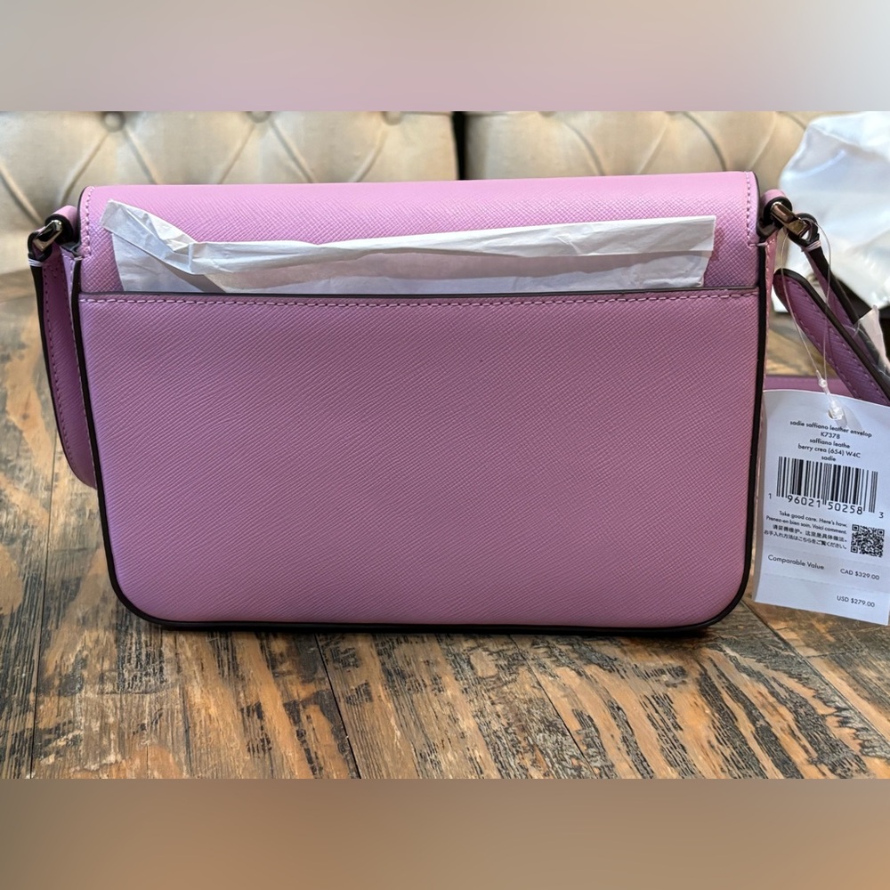 Kate Spade Sadie Saffiano Envelop Crossbody - Picture 4 of 16